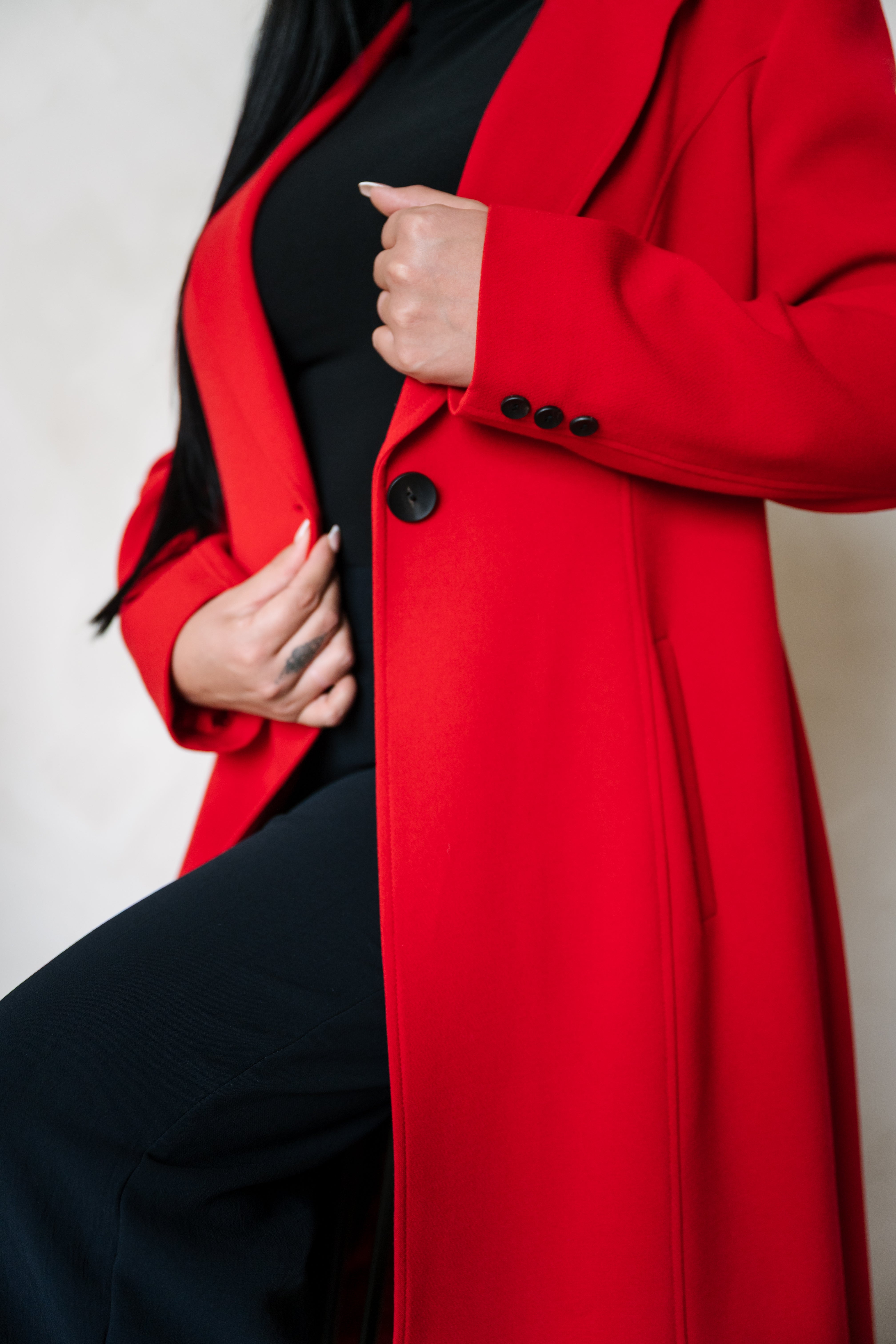 Longline Blazer Coat