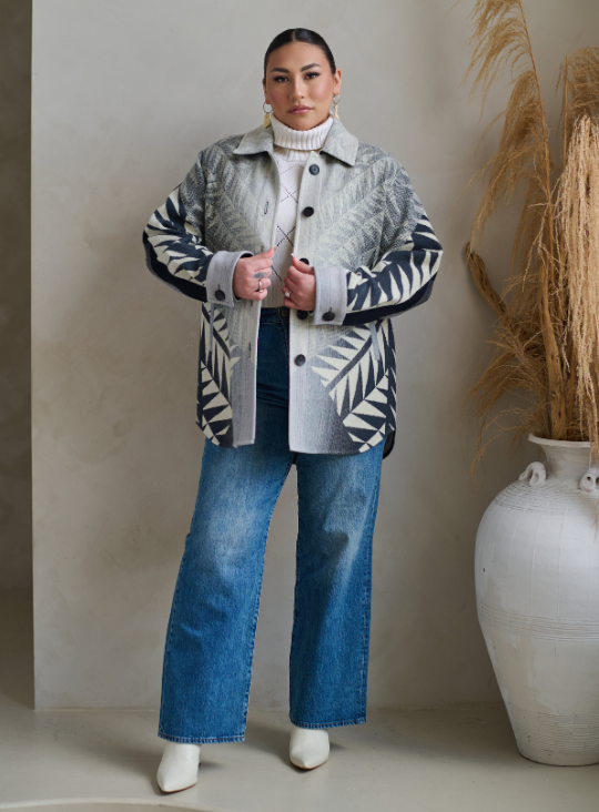 Chaqueta camisera para mujer: confeccionada con lana Nike N7 Peaks Pendleton®