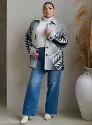 Chaqueta camisera para mujer: confeccionada con lana Nike N7 Peaks Pendleton®
