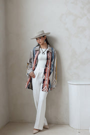 Veste-chemise pour femmes - Fabriquée avec de la laine Pendleton® White Sands Tan