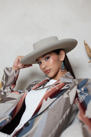 Women's Top Coat - Made With White Sands Tan Pendleton® Wool