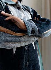 Chaqueta camisera para mujer: confeccionada con lana Oxford Wyeth Trail Pendleton®
