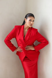 Red Collection - Double Breasted Blazer