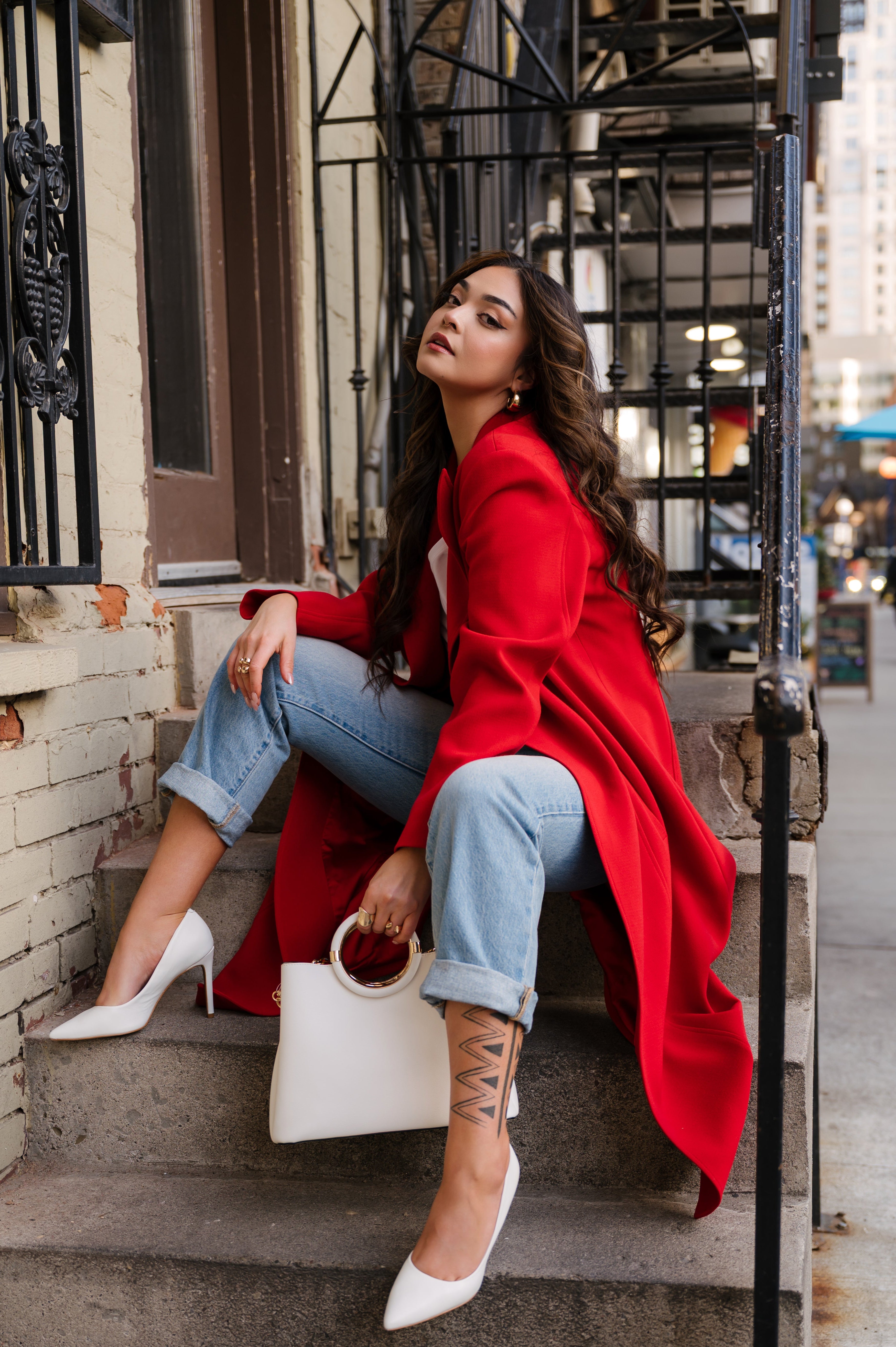 Longline Blazer Coat – Lindsay King