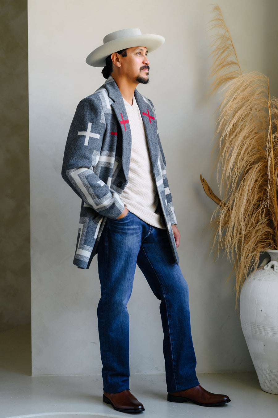 Men's Top Coat - Made With San Miguel Pendleton® Wool