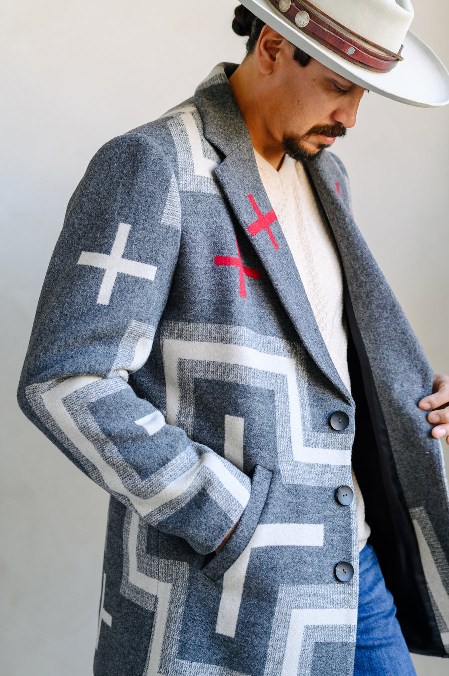 Men's Top Coat - Made With San Miguel Pendleton® Wool