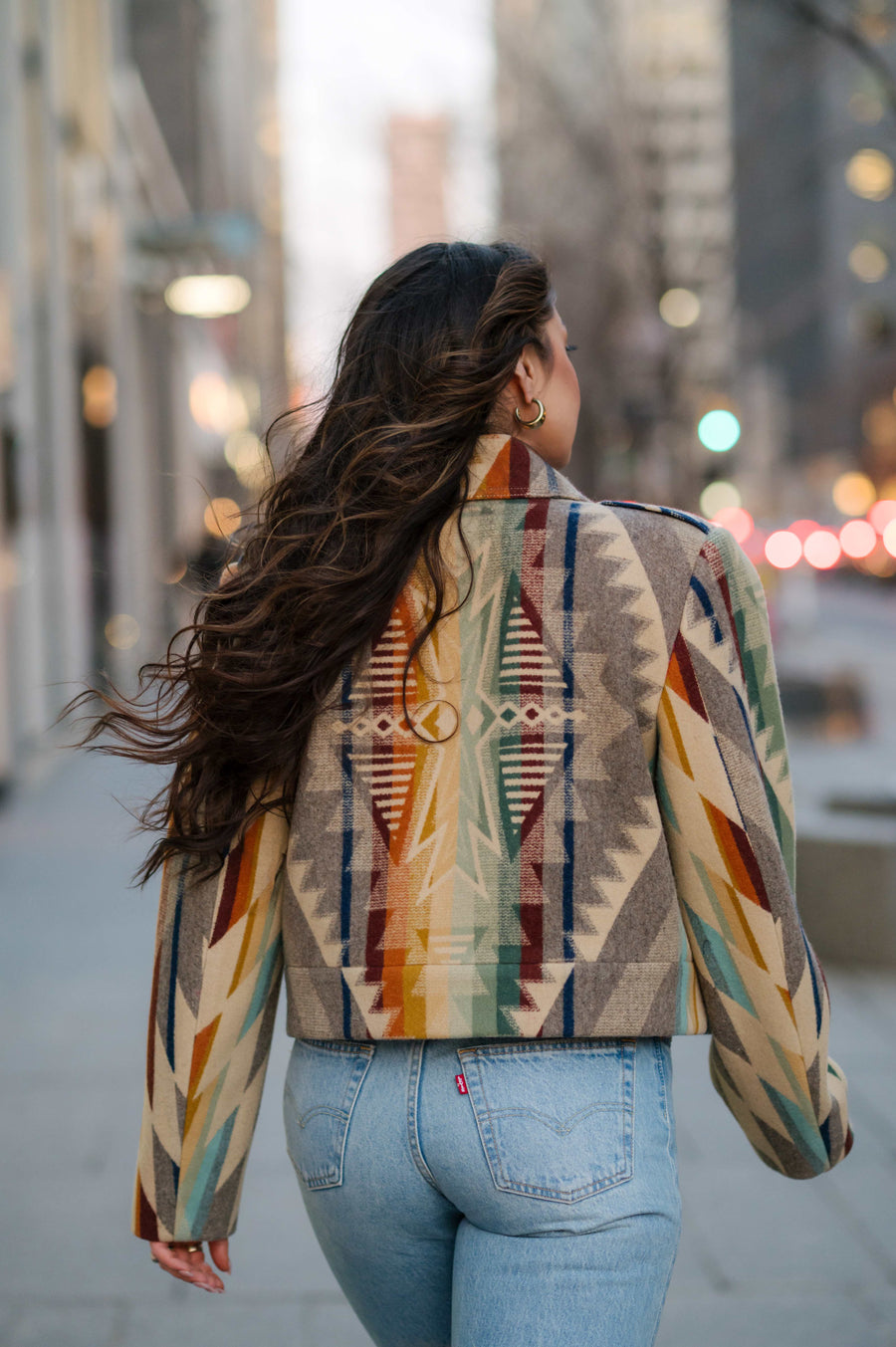 Women's Cropped Jacket - Made With Summerland Tan Pendleton® Wool