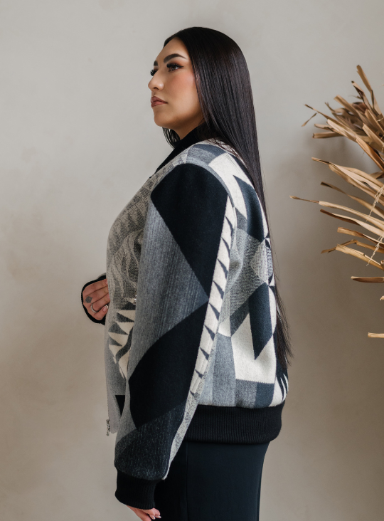 Women's Bomber Jacket - Made With Nike N7 Peaks Pendleton® Wool