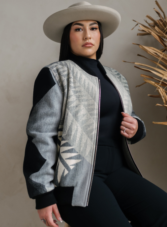 Women's Bomber Jacket - Made With Nike N7 Peaks Pendleton® Wool