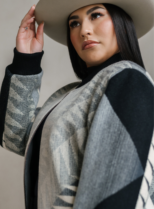 Women's Bomber Jacket - Made With Nike N7 Peaks Pendleton® Wool