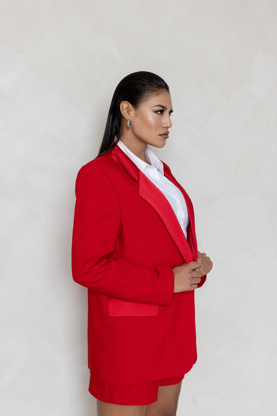 Red Collection - Single Breasted Blazer