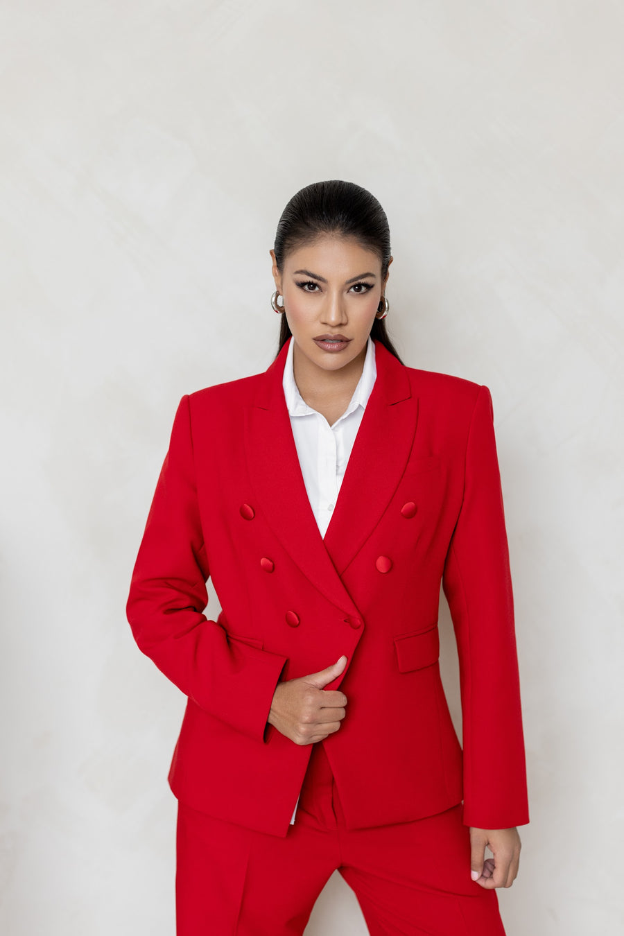 Red Collection - Double Breasted Blazer