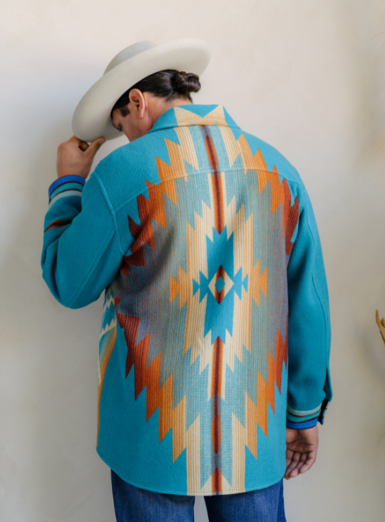 Men's Shirt Jacket - Made With Pagosa Springs Pendleton® Wool