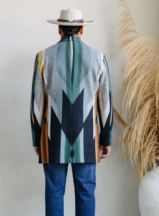 Men's Top Coat - Made With Oxford Wyeth Trail Pendleton® Wool