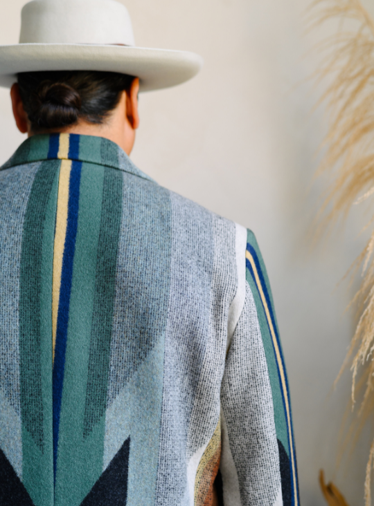 Men's Top Coat - Made With Oxford Wyeth Trail Pendleton® Wool