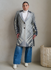 Women's Top Coat - Made With Nike N7 Peaks Pendleton® Wool