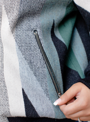 Women's Bomber Jacket - Made With Oxford Wyeth Trail Pendleton® Wool