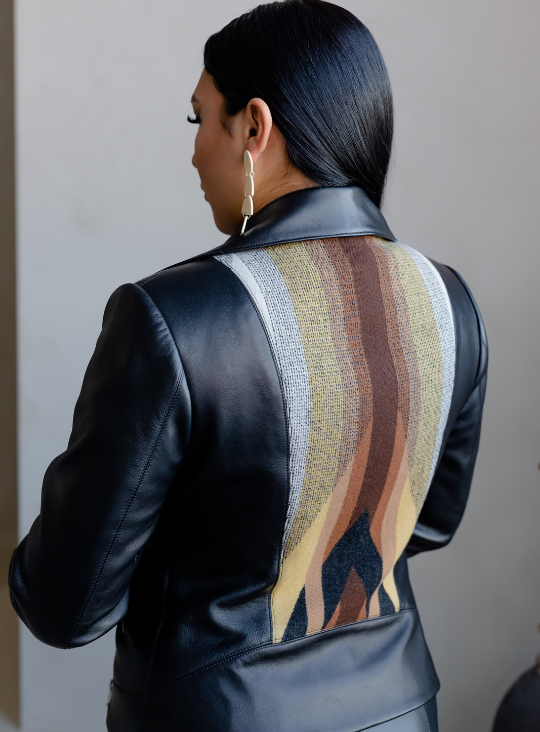 Leather Motorcycle Jacket Lindsay King